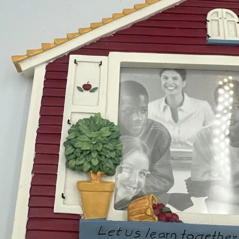 School House Picture Frame 3.5‎ X 5 Photo Inspirio by Zondervan Job 34:4 Teacher